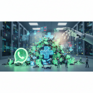 Leia mais sobre o artigo Seu WhatsApp é um Gargalo? Descubra o Custo Invisível no Atendimento da Clínica