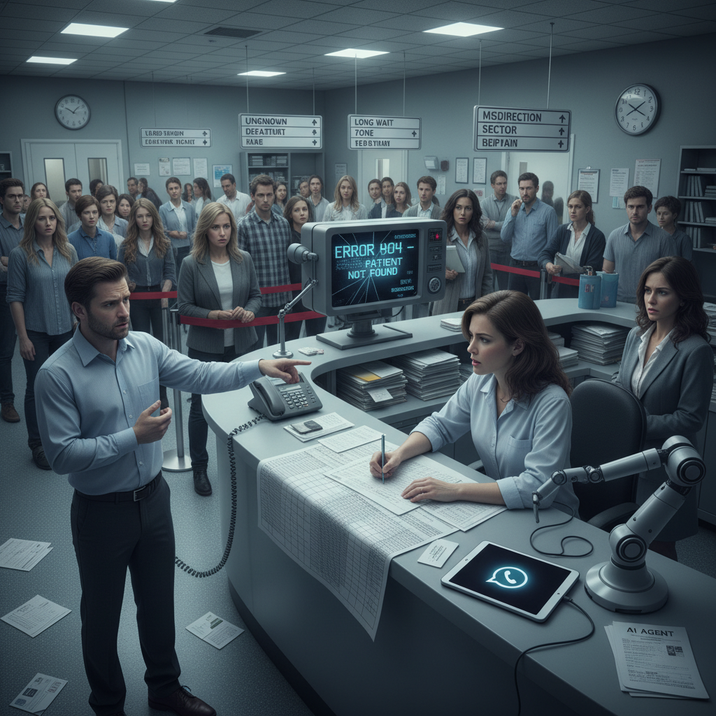 Leia mais sobre o artigo Sua clínica sangra pacientes: 5 erros fatais da triagem manual