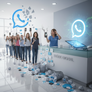 Leia mais sobre o artigo O Segredo Revelado: Por Que 60% das Clínicas Falham no WhatsApp e Como Virar o Jogo