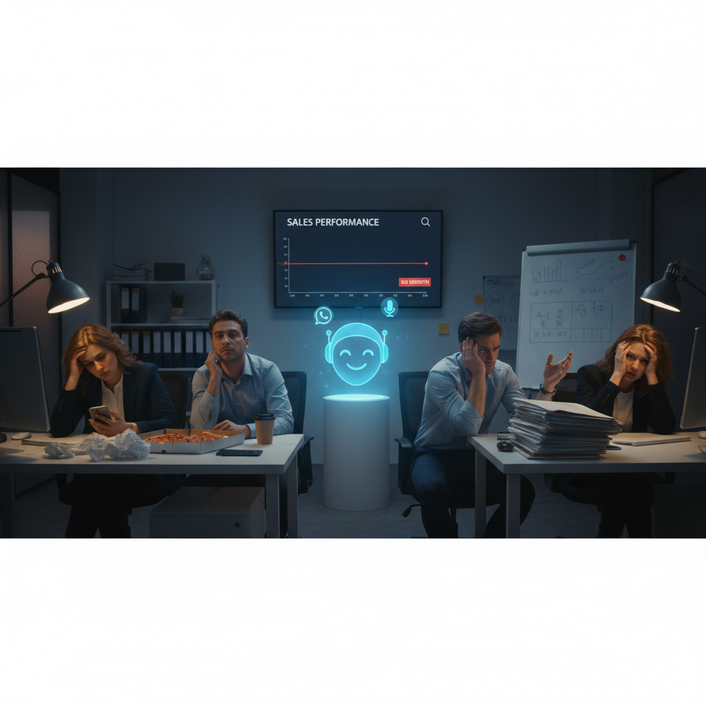 Leia mais sobre o artigo Vendedores Exaustos, Vendas Fracas: Falta um Agente Autônomo na Saúde?