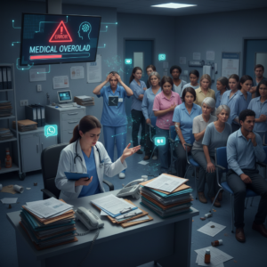 Leia mais sobre o artigo Triagem Manual: Por Que Sua Clínica Paga Caro Pelos Erros e Pela Sobrecarga Médica