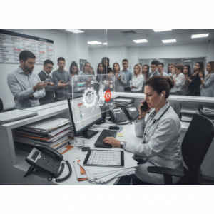 Leia mais sobre o artigo Sua Secretária Médica Sobrecargada Está Roubando o Crescimento da Sua Clínica?