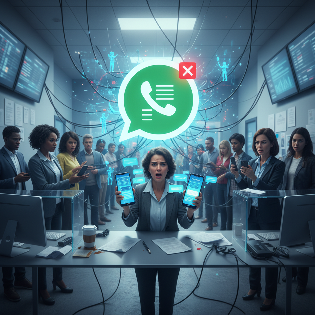 Leia mais sobre o artigo Sua Clínica Sangra Pacientes? O WhatsApp Pode Ser o Culpado Silencioso!