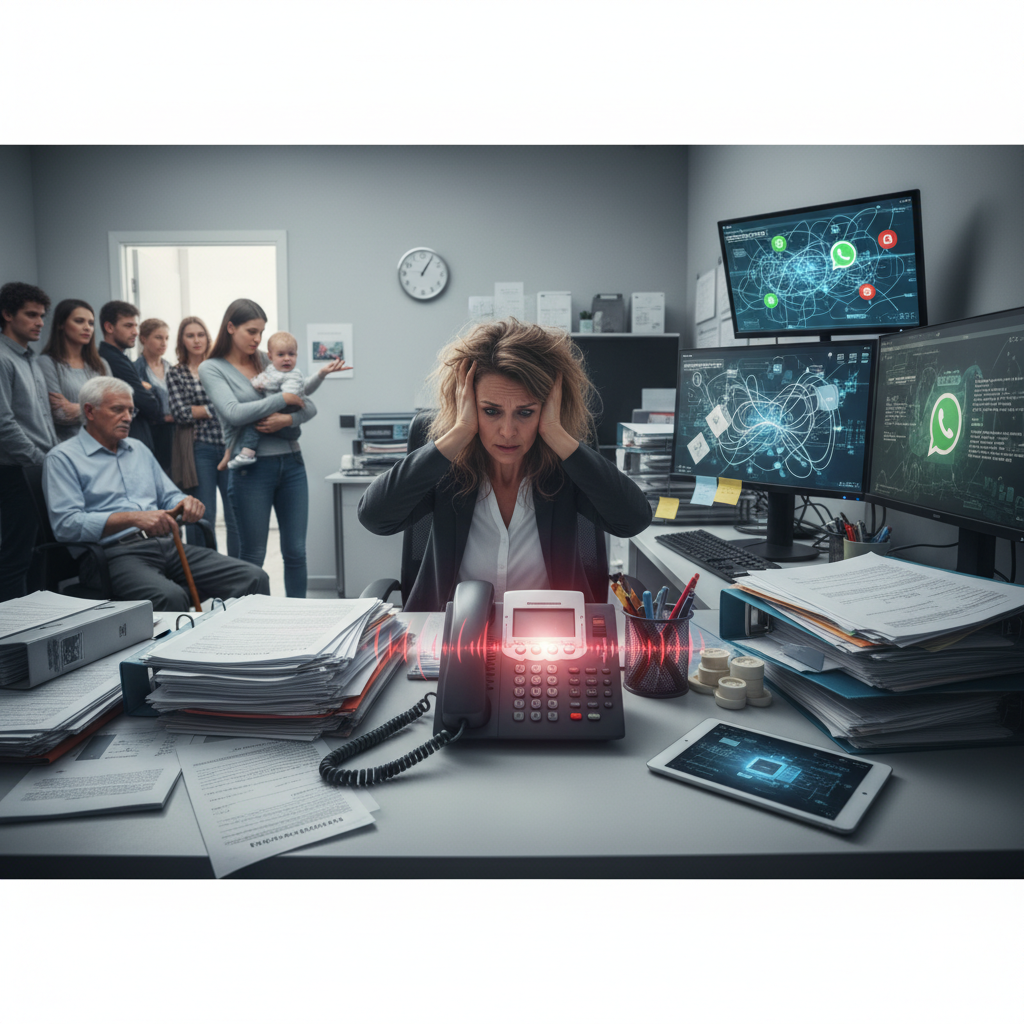 Leia mais sobre o artigo Seu telefone não para? Cuidado: sua clínica pode estar perdendo pacientes e dinheiro!