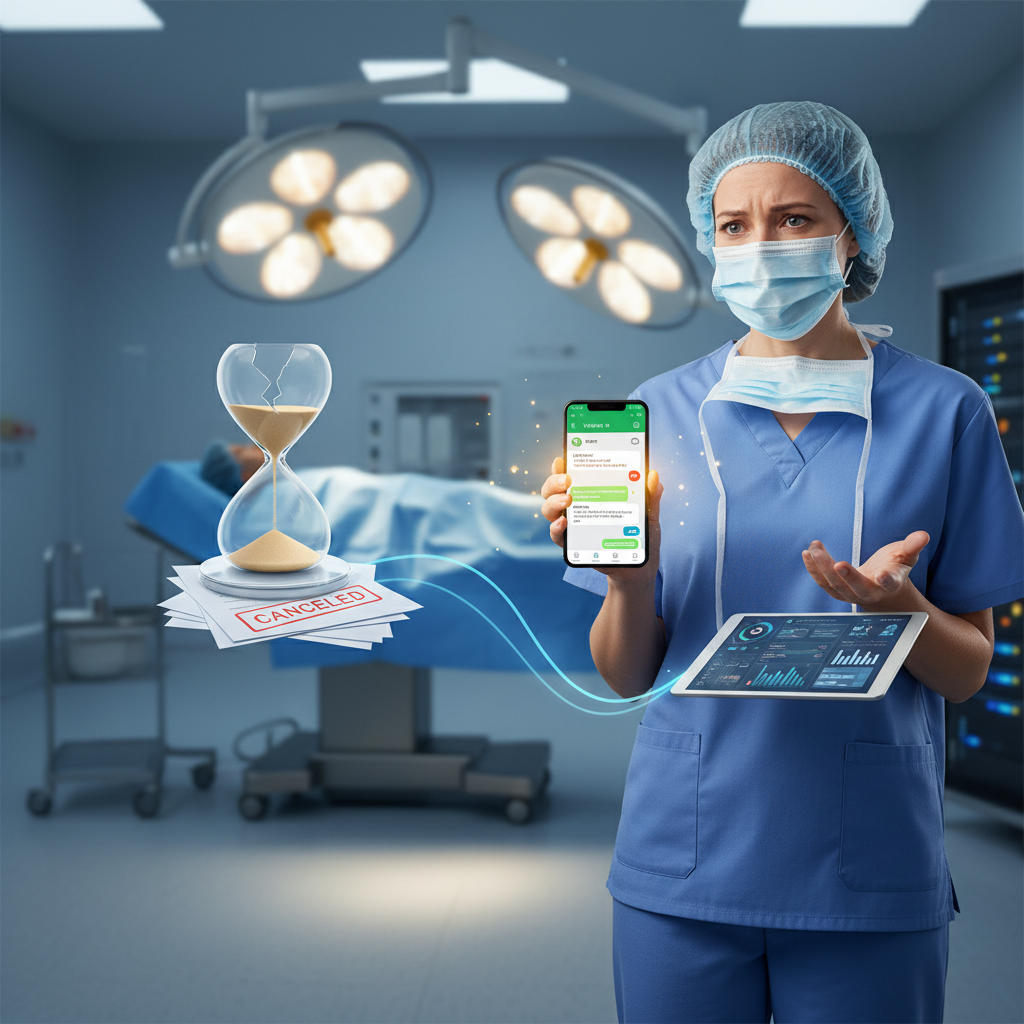 Leia mais sobre o artigo Perdendo Cirurgias? A Demora no WhatsApp Custa Mais do que Você Imagina