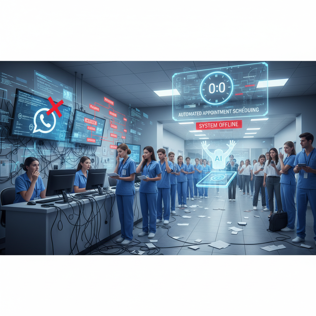 Leia mais sobre o artigo Sua Clínica em Risco? Entenda o Nó da API Oficial do WhatsApp Business